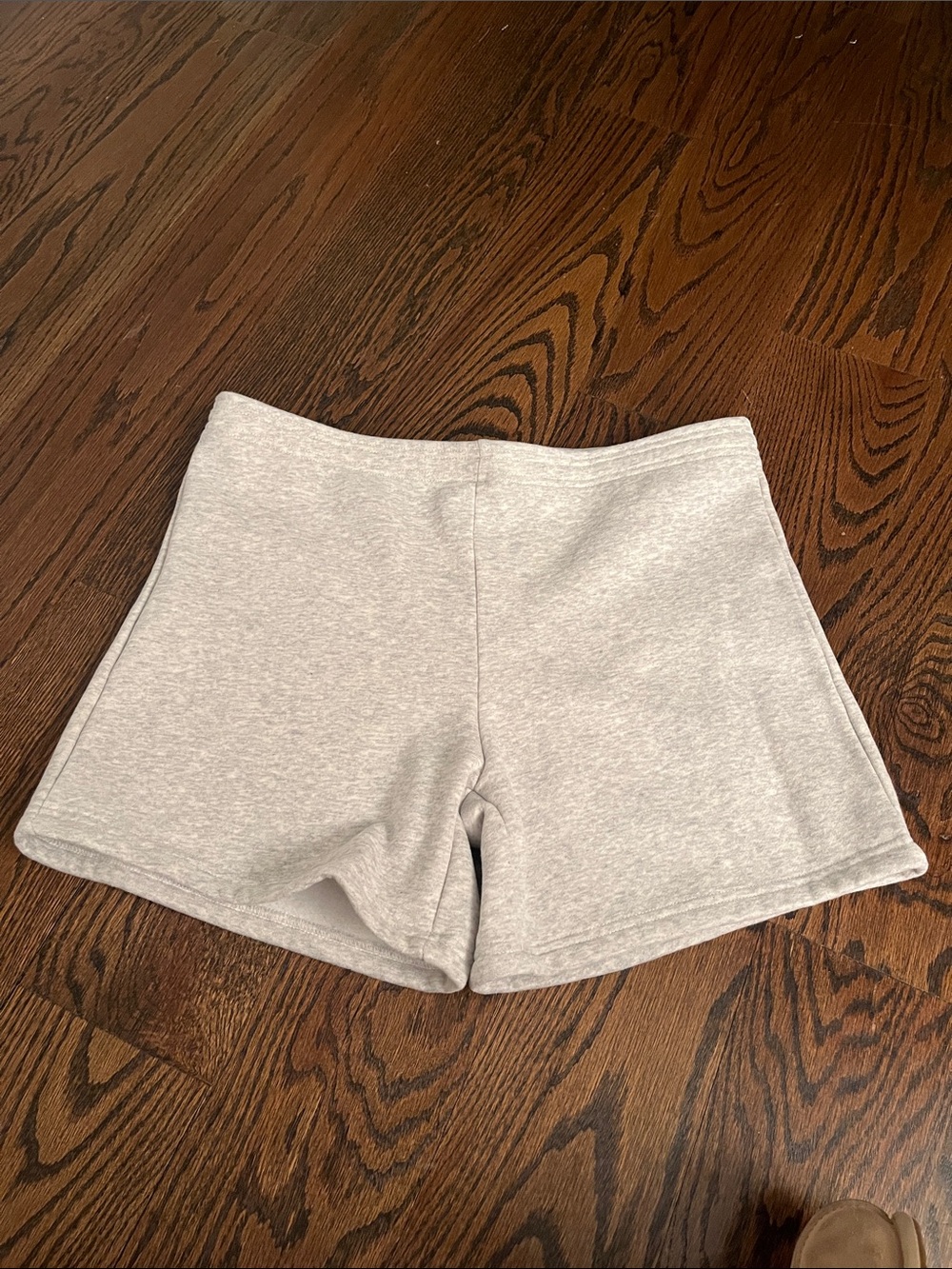 Parke Women’s Light Gray Fleece-Lined Sweatshorts Size XL
